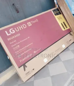 Brand New Lg 86" Smart 4k Uhd Television + 2years Warranty