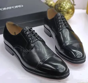 Tom Ford Black Lace Up Shoes