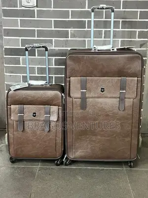 Leather Belt Quality Set of 2pcs Boxes