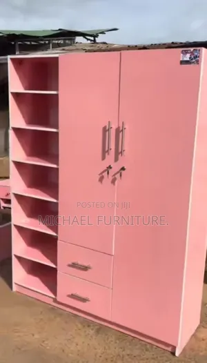 Pink 4 by 6 Wardrobe