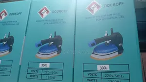 Doukoff Gravity Feed Industrial Steam Iron, Model 300l.