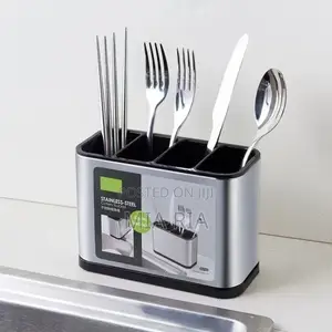 Stainless Steel Cutlery Rack