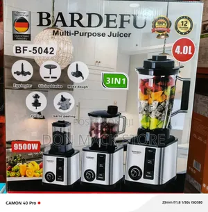 Bardefu-3 in 1 Multipurpose Blender