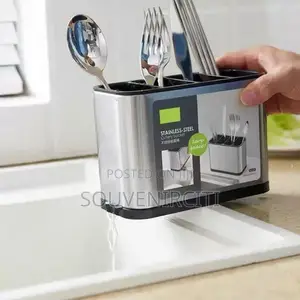 Stainless Steel Cutlery Rack