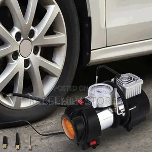 Tire Inflatable Pump Car Tool With Working Light