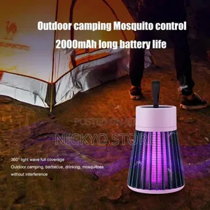 Electric Shock Mosquito Killing Lamp (Rechargeable)