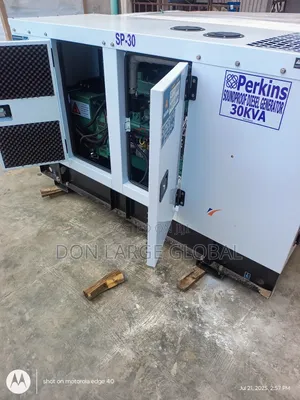 Perkins 30kva Soundproof Diesel Generator