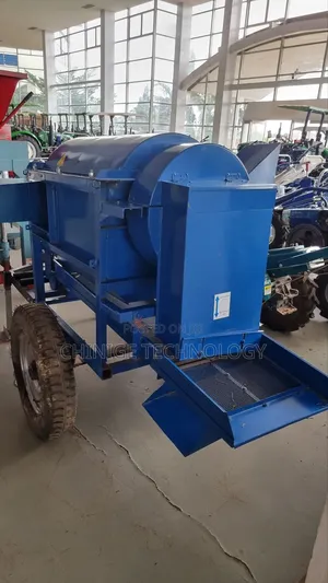 Multifunction Thresher With 22hp Diesel Engine