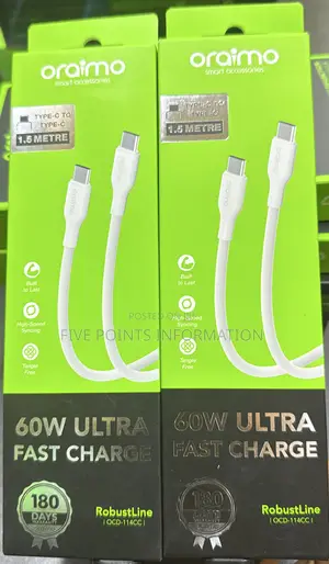 Oraimo 60w Ultra Fast Charger