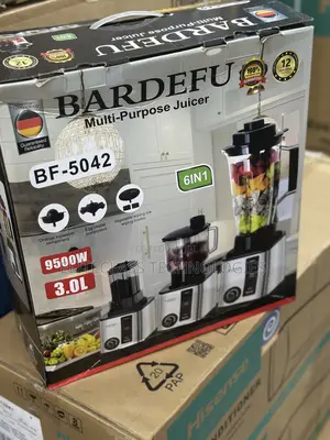 Bardefu Make Mix Bf‐5042 6‐In‐1 Multi‐Purpose Blender