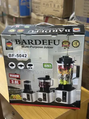 Squeeze the Day Bardefu Bf‐5042 6‐In‐1 Multi‐Purpose Blender