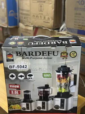 Bardefu Shake Blend Bf‐5042 6‐In‐1 Multi‐Purpose Blender