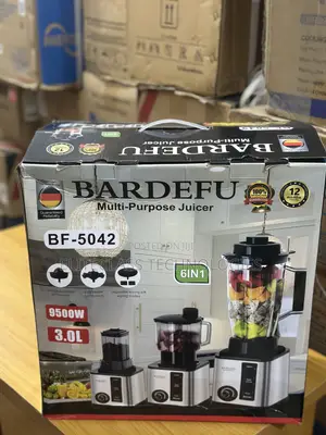 Bardefu Kitchenmate Bf‐5042 6in1 Multi‐Purpose Blender