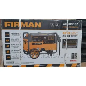 Firman Ac6000e2 A.C Master Rugged Generator With Timer
