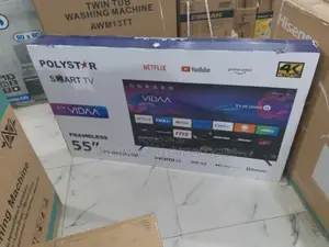 Fast Polystar Pv-Hk55flsm Smart Tv With Vidaa Os