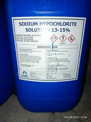 Sodium Hypochlorite 30kg