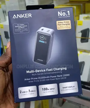 Anker Prime 20,000mah Power Bank 200w