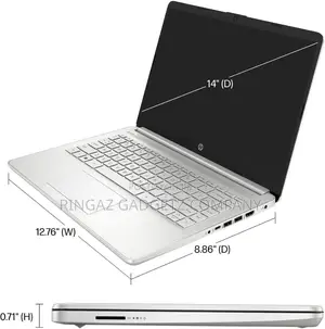 New Laptop HP 14S 8GB Intel Core i3 SSD 512GB