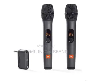 JBL Wireless Two Microphone System With Dual-Channel