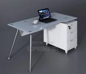 Classic Glass Office Table