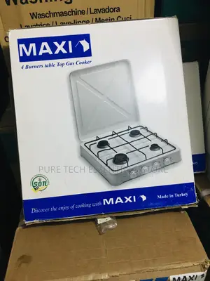 New Maxi Table Top 4 Gas Burner Cooker
