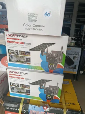 Oscarvision 4g Wireless V380 Smart Solar Powered Camera