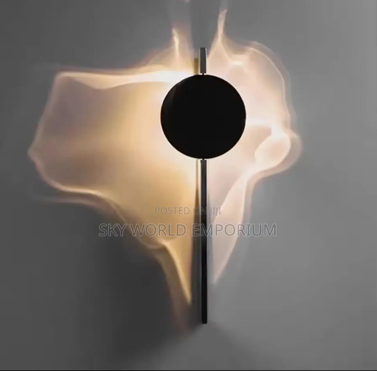 Creative Art Corrugated Led Shadow Wall Light