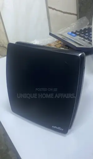 4” Silent Extractor Fan Black