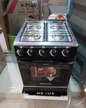 Nexus 4 Burner Gas Cooker 50/55 Size With Oven