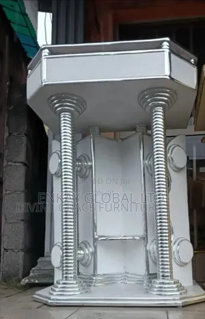 Silver Executive Pulpit for Conference and Church