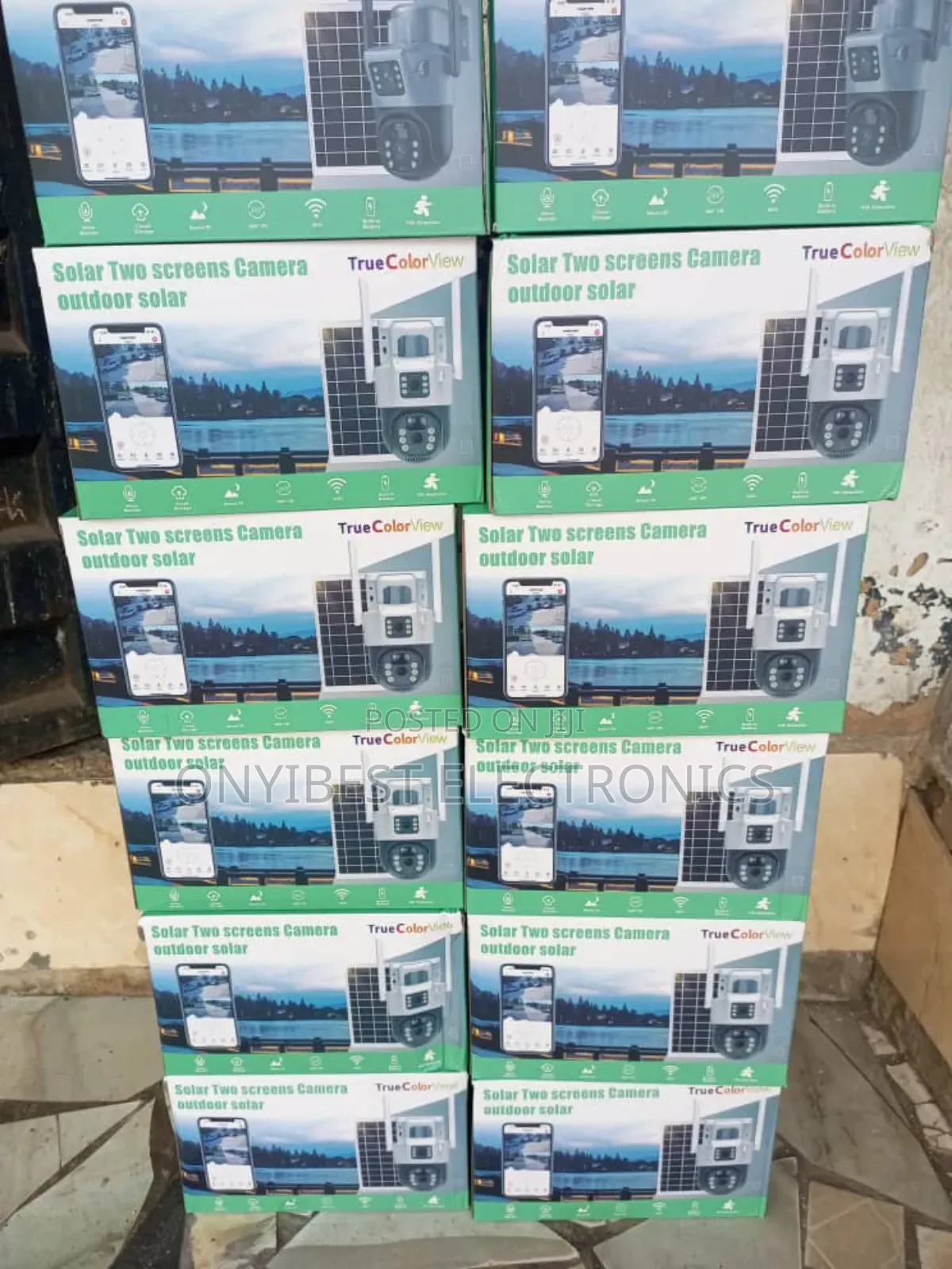 Solar Two Screen Camera Outdoor Solar