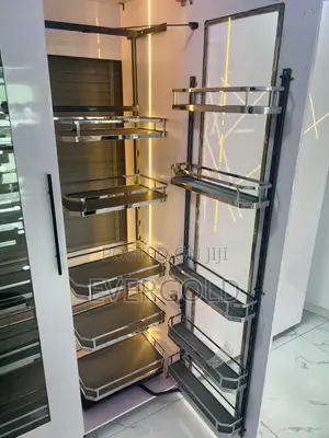 Luxury 5 Step Cabinet Pantry With Complete Accessorie