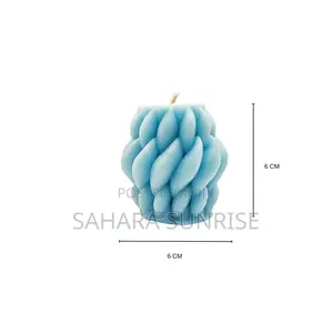 Mini Woven Swirl Scented Candle