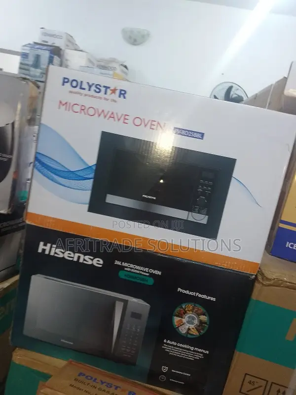 Polystar Pv-Bd25bbl 25l Microwave With Grill Timer