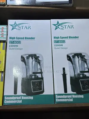 Star-Tee 2200wtts Soundproof Commercial Blender