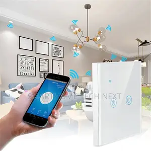 Smart Wifi Wall Switch – 2 Gang | Tuya Smart Life