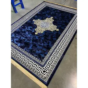 Turkish Morden Luxury Arabian Blue Rug