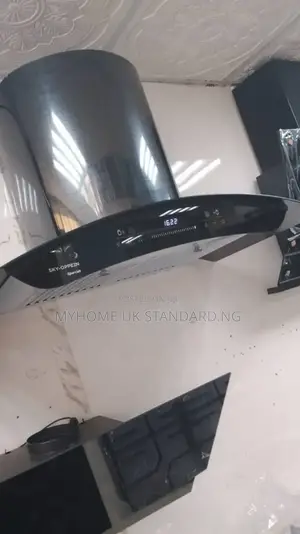 90cm Digital Kitchen Hood With Tempered Glass.