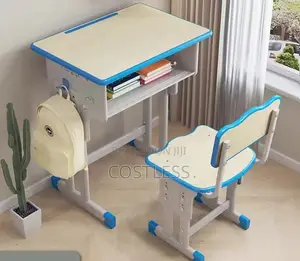 Adjustable School Classroom Desk and Chair Set