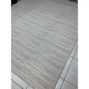 Turkish Cream Quality Minimalist Pattern Turkish Center Rug