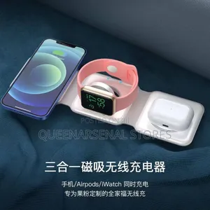 3 in 1 Magnetic Wireless Charger