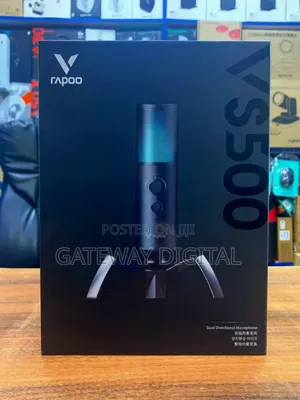 Rapoo Usb Wired Gaming Microphone for Pc, Ps4, Ps5 and Mac