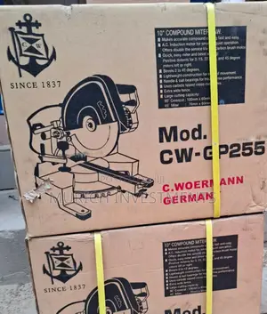 C. Woermann Cw‐Cp255 10′′ 255 Mmcompound Miter Saw