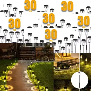 Step Into Serenity: Garden Transformed by 180pcs Solar Light