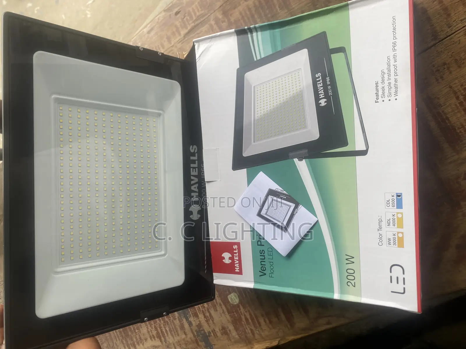 Flood Light Havel 200watts