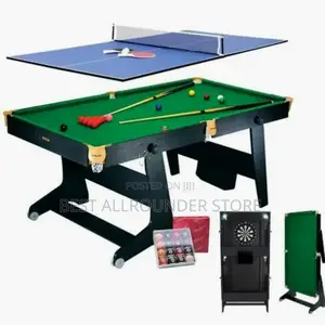6ft 2 in 1 Snooker/ Table Tennis Board