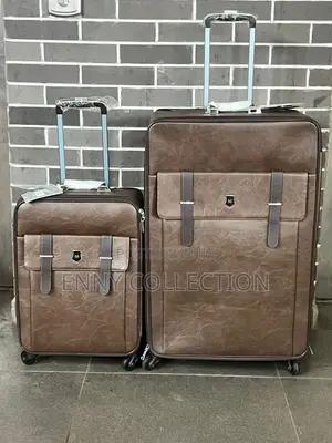 Quality Genuine Leather Luggage Traveling Box