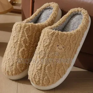 Anti Slip Winter Home Leisure Simple Couple Slipper Shoe