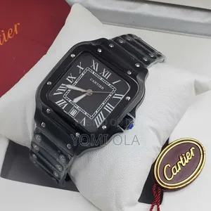 Cartier De Santos Black Wristwatch