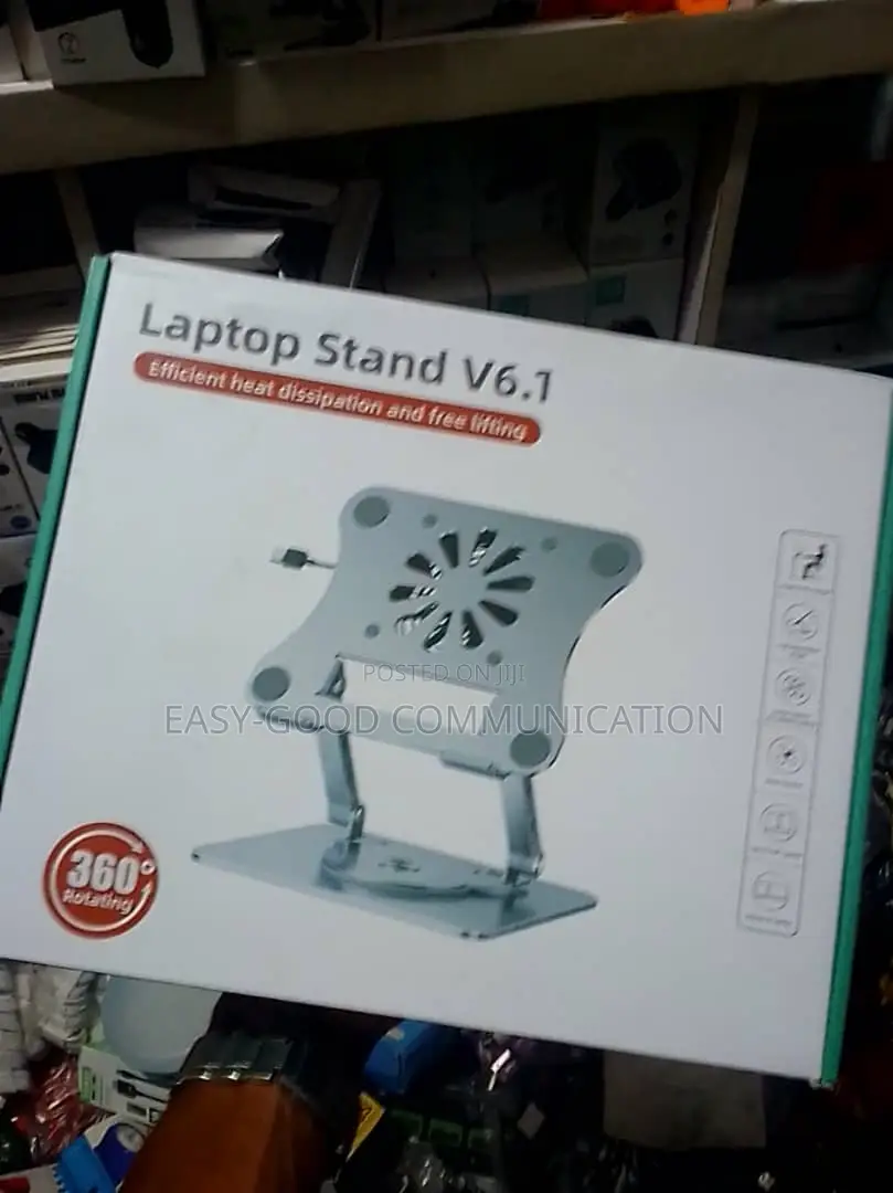 Laptop Stand With Fan Cooling